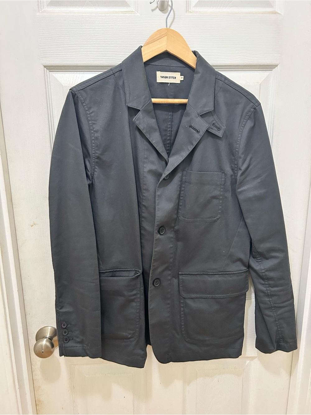 Taylor Stitch Gibson jacket Charcoal size 38